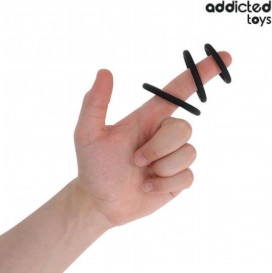 Addicted Toys Σετ Δαχτυλίδια Πέους Σιλικόνης
