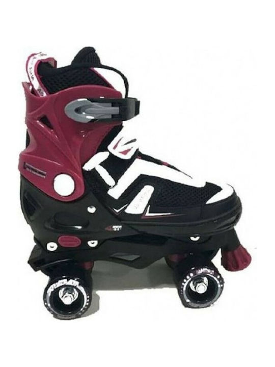 Αθλοπαιδιά Quad Αυξομειούμενα Rollers Ροζ Παιδικά