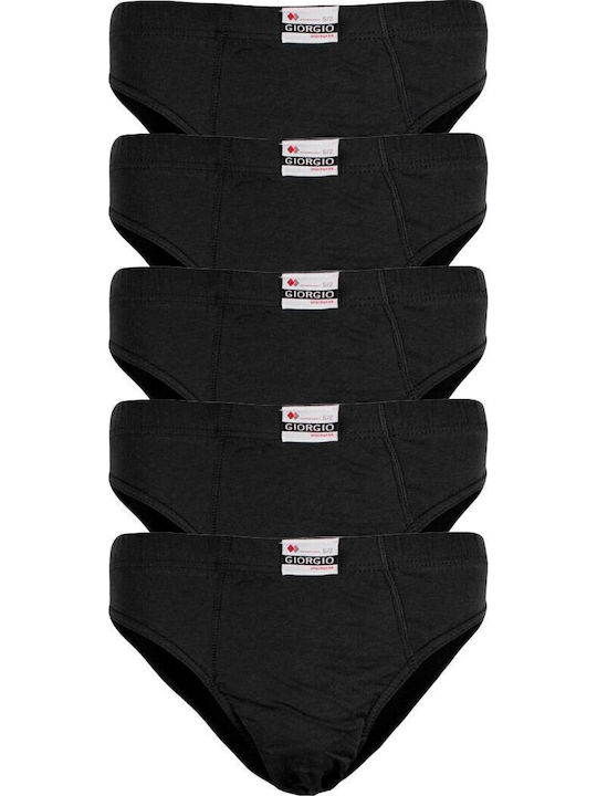 Ανδρικά Σλιπ Μαύρα 5Pack