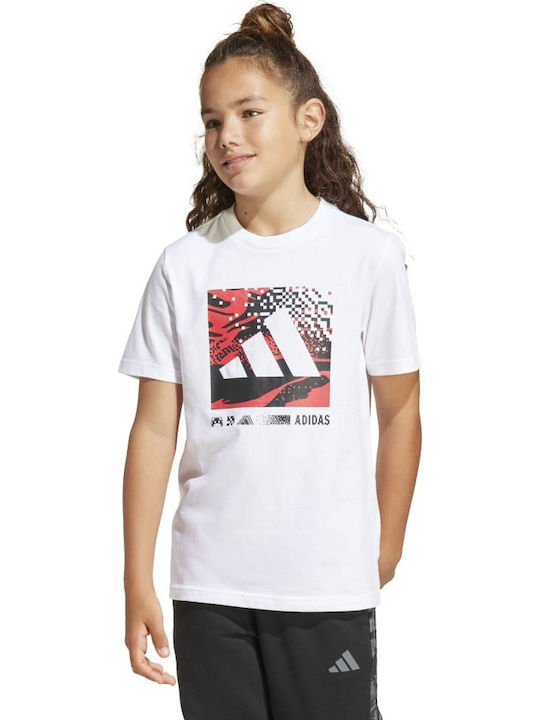 adidas T-shirt Λευκό adidas T-shirt Λευκό