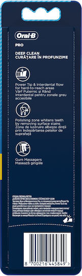 Oral-B Clean Οδοντόβουρτσα Medium 2τμχ