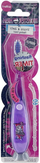 Tinokou Monster High Illuminierte Kinder-Zahnbürste Saugnapf Mehrfarbig
