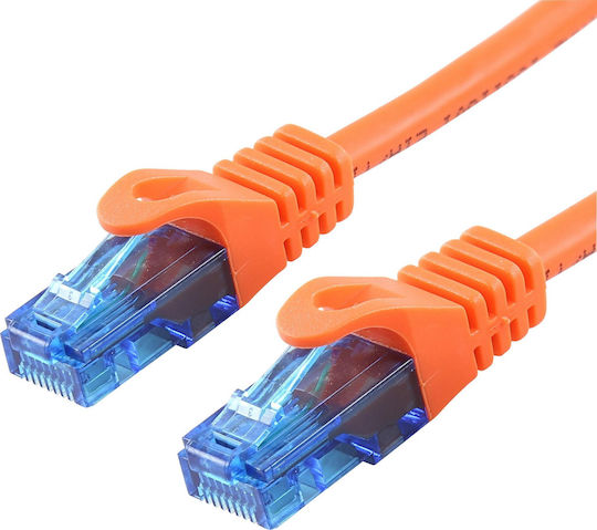 Logon U/UTP Cat.5e Cablu de rețea Ethernet 20m Portocaliu 1buc