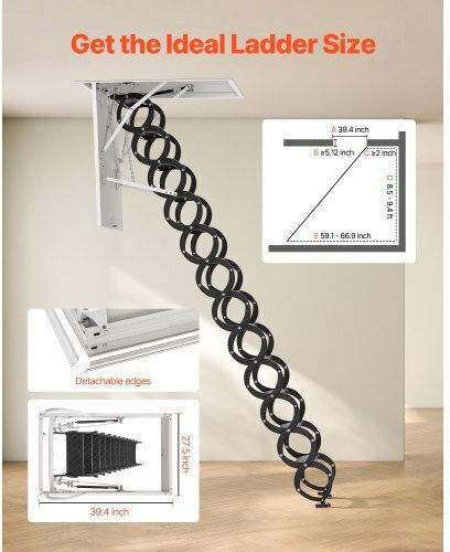 Vevor 11 Steps Boat Ladder