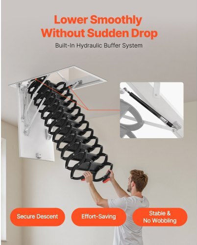 Vevor 12 Steps Boat Ladder