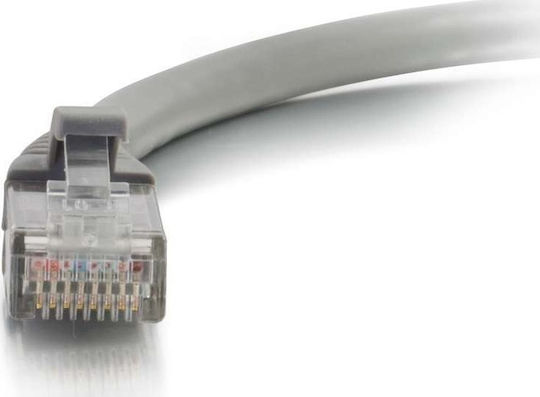 C2G U/UTP Cat.6 (Gigabit) Καλώδιο Δικτύου Ethernet 1m Γκρι