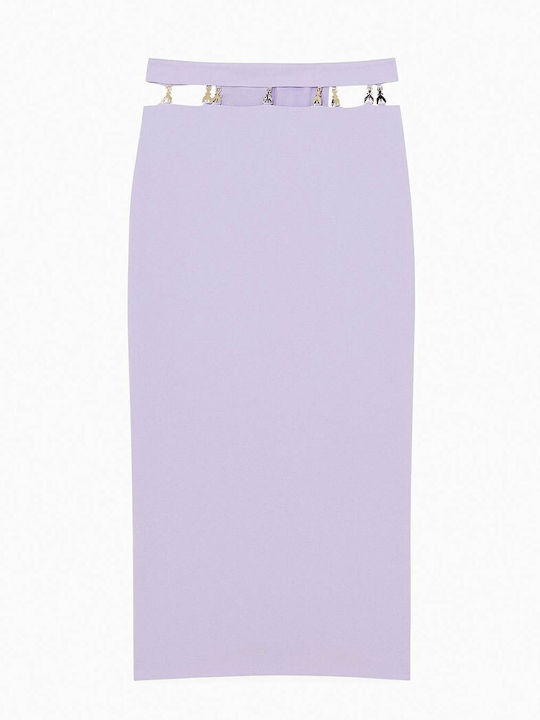 Midi Skirt Purple