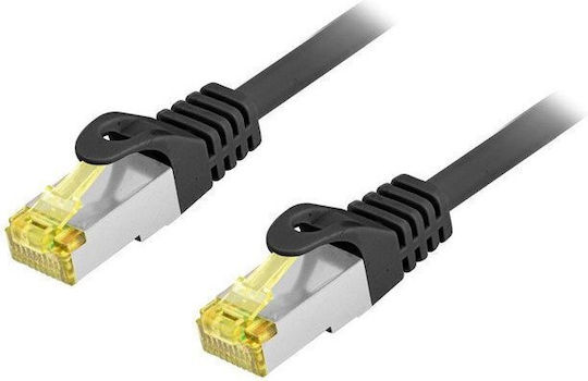 Equip S/FTP Cat.6a Gigabit Outdoor Ethernet Network Cable 1m Black