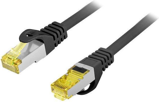 Equip S/FTP Cat.6a (Gigabit) Мрежов Кабел Ethernet Външен 20м Черен