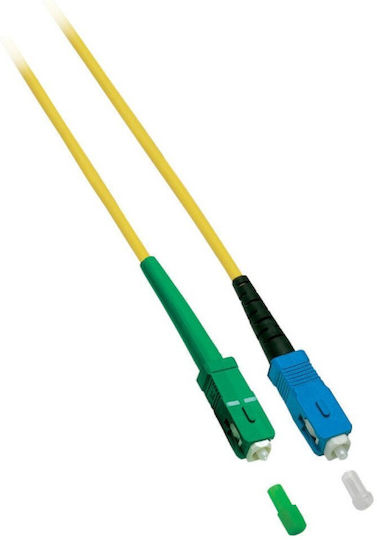 Techly Καλώδιο Οπτικής Ίνας SC/APC-SC/UPC 5m
