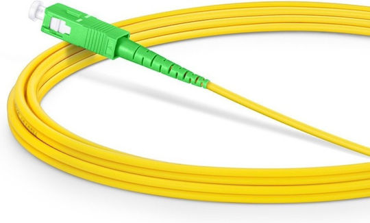Techly Καλώδιο Οπτικής Ίνας SC/APC-SC/APC 5m