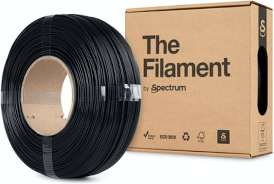 Spectrum PLA 3D Printer Filament 1.75mm Midnight Black 1kg 1τμχ (Refill)