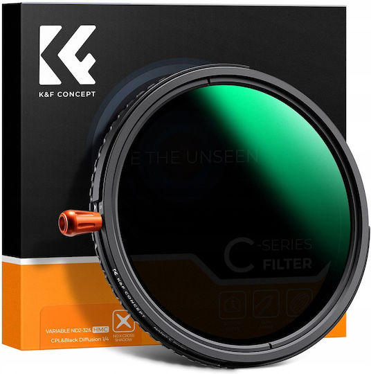 K&F Concept Filter CPL / Diffusion Durchmesser 43mm für Kameraobjektive