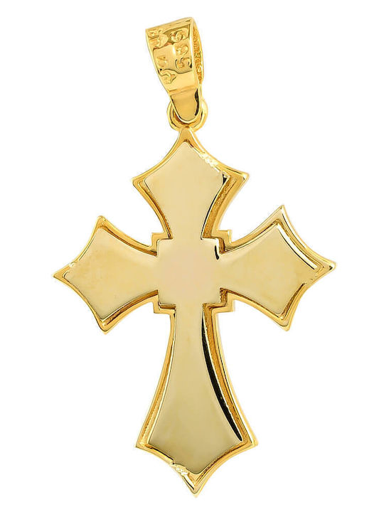Gold Byzantine Cross 14K