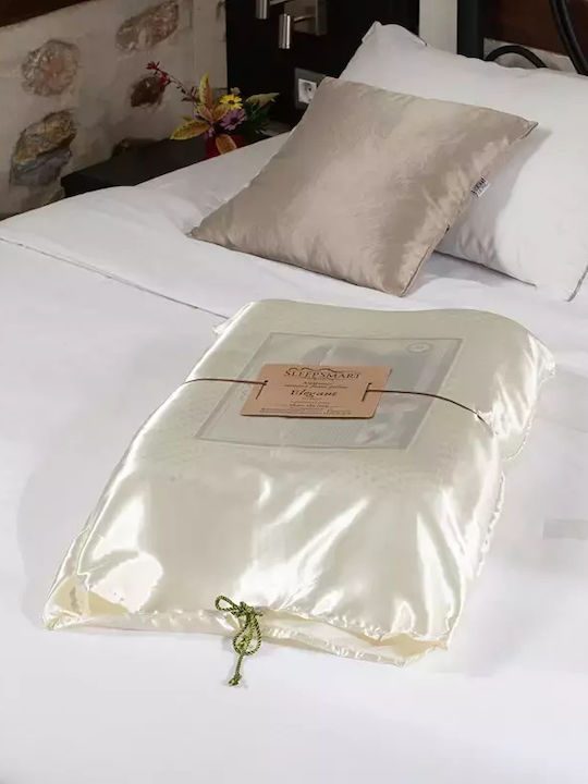 Alpha Foam Elegantes Aloe Vera Kopfkissen Schlaf Memory-Schaum Anatomisch 38x55x12cm