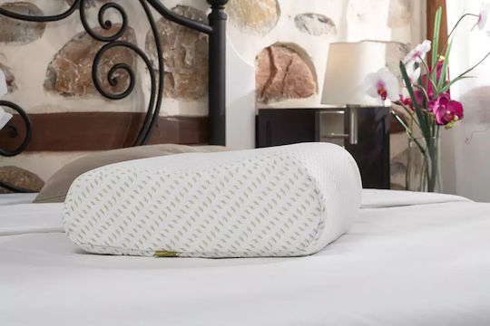Alpha Foam Deluxe Aloe Vera Anatomic Memory Foam Bed Pillow 36x55x12cm