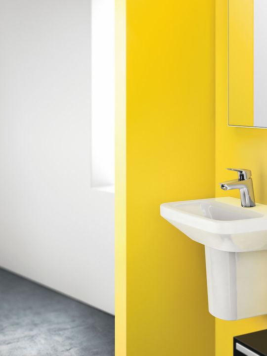 Hansgrohe Αναμεικτική Μπαταρία Νιπτήρα Ασημί