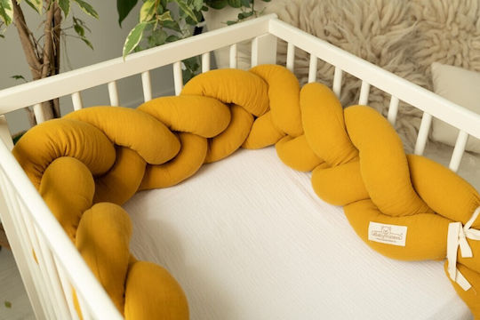 Matex Crib Bumpers Braided Inside Muslin 06 30x200cm