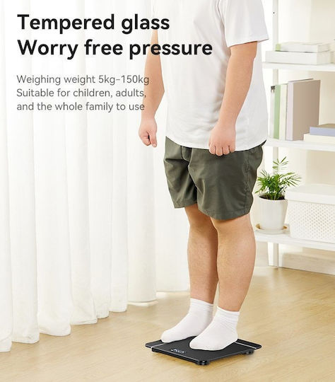 Digital Bathroom Scale Black YID000518