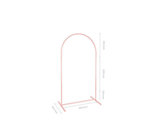 PartyDeco Fotohintergrund 80x150cm Rosa