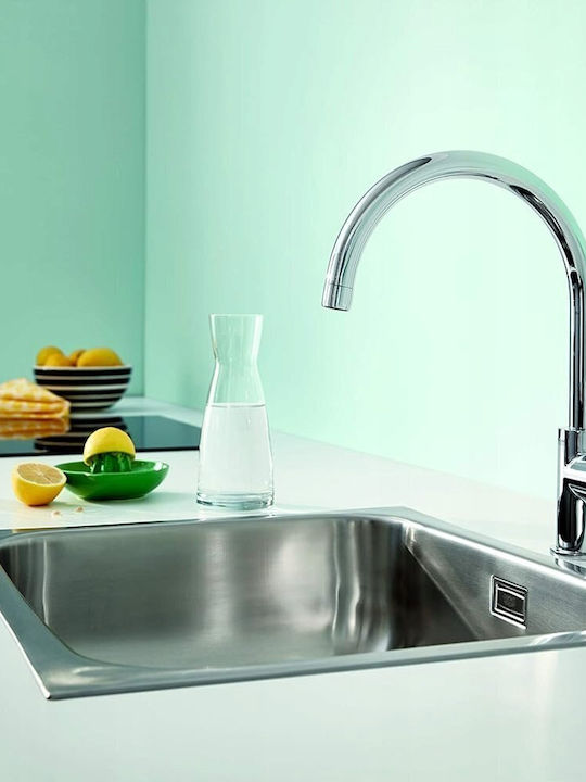 Grohe Смесител За Кухня Настолен Сребрист