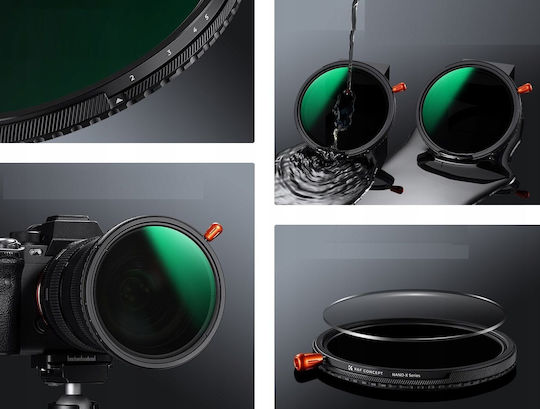 K&F Concept Filtru CPL / Difuzie Cu diametrul 72mm pentru obiective foto