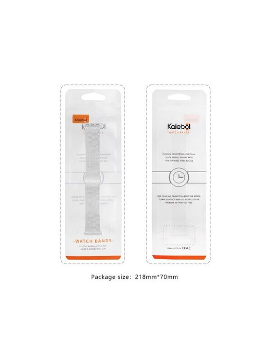 Kalebol Strap Stainless Steel Gold (Apple Watch 10, Ultra 2, Ultra 49mm, 9, 8, 7)