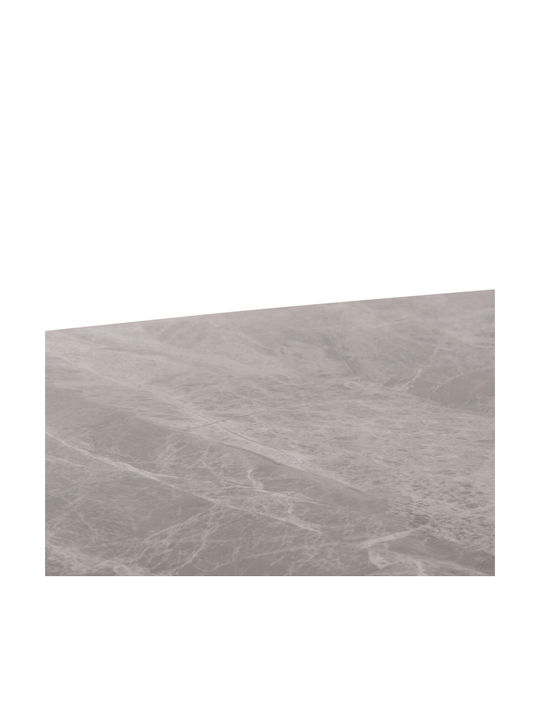 Raven Tisch Speisesaal Grey Marble 160x80x74cm