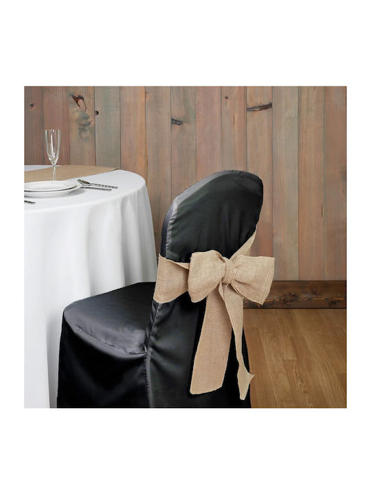 Meble odNowa Husă Elastică Scaun Negru 44x46cm 1buc