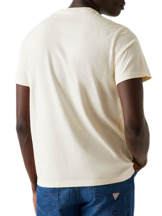 Guess Tricou Ecru