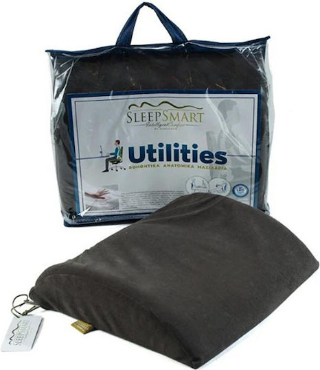 Alpha Foam Back Comfort Μαξιλάρι Καθίσματος με Memory Foam 32x34x8cm SLEEP029-M