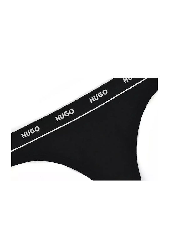 Damen Zeichenfolge Black