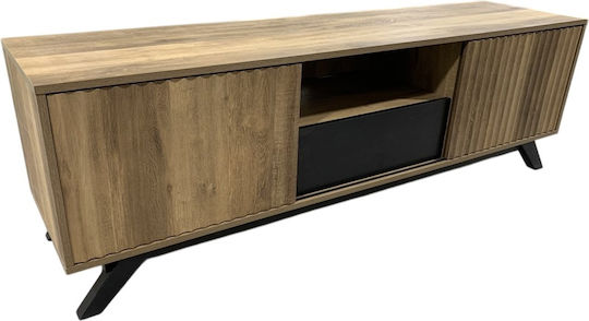 TV-Ständer Tactile Beiges M160xT40xH51cm