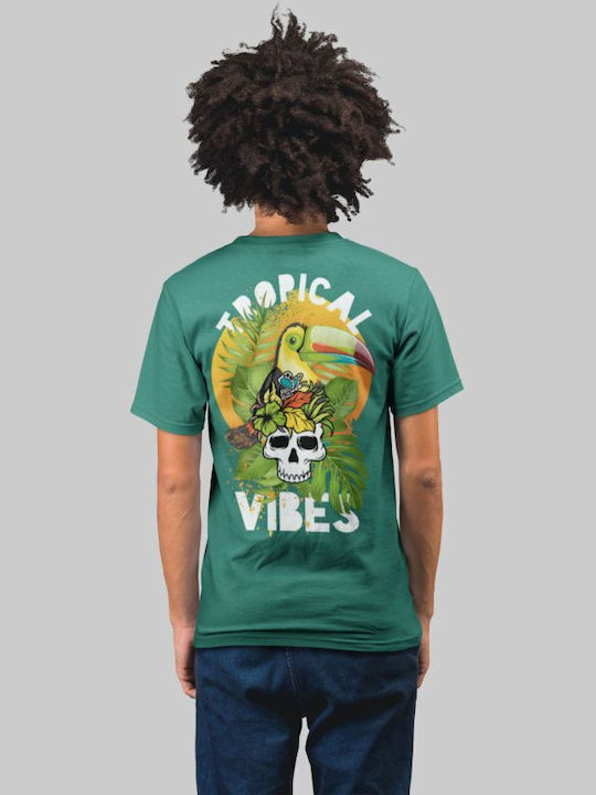 Tropical Vibes T-shirt Black