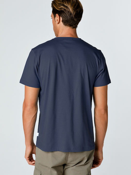 Snta T-Shirt Print & Embroidery 4038011n Blue
