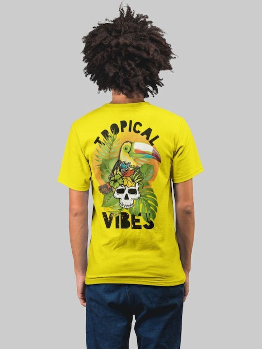 Tropical Vibes T-shirt Red