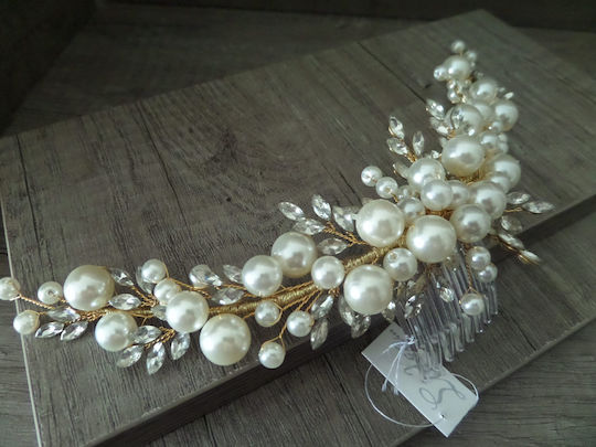 Bridal Quaff Hair Comb K622 Sil-k622