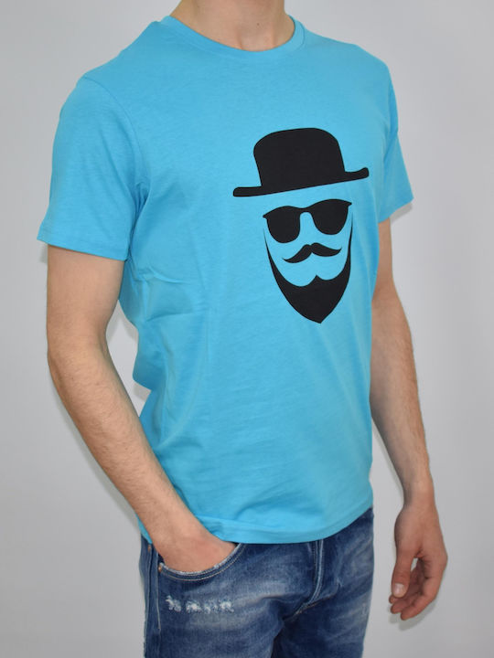 Battery 21231146 Herren Baumwoll Kurzarm T-Shirt Türkis Battery 21231146 Herren Baumwoll Kurzarm T-Shirt Türkis