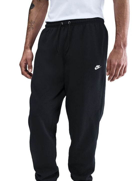 Sweatpants with Elastic Black