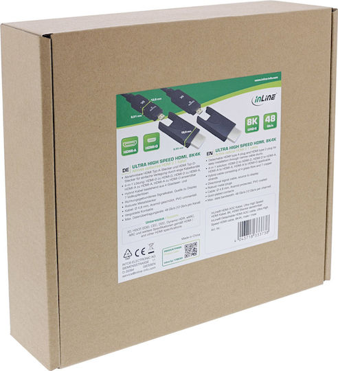 Manhattan Cable HDMI male - HDMI male 40m Μαύρο
