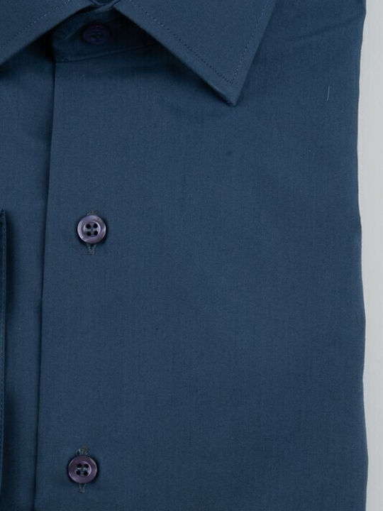 Poligianni-domino Υποκάμισο Slim Fit 20502-14 Ραφ
