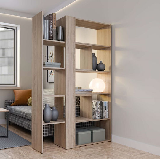Βιβλιοθήκη Tomus Sonoma Oak 82x35x180εκ.