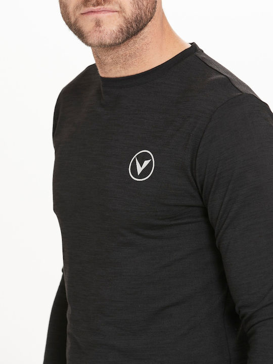 Virtus Μπλούζα Joker M L S Tee 1001s Black