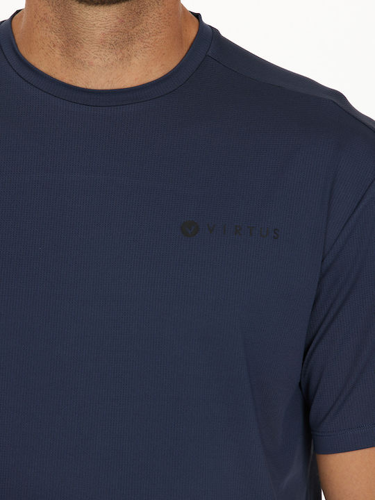 Virtus T-shirt Easton M Meshtech S S Tee 2154 Blue Nights