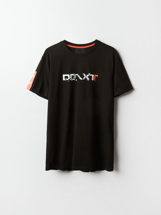 Verschiedene T-Shirts Dext 0223 Schwarz