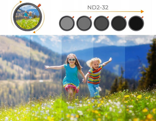 K&F Concept Filter CPL / Diffusion Durchmesser 49mm für Kameraobjektive
