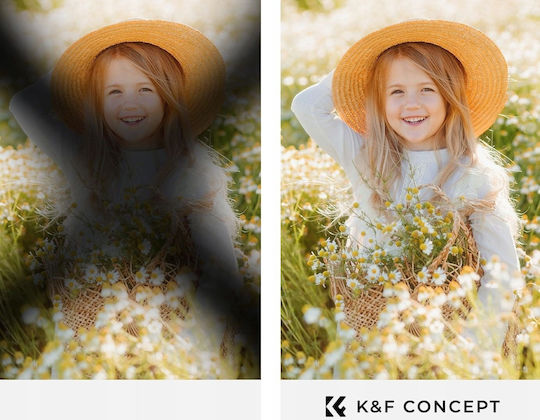 K&F Concept Filtru CPL / Difuzie Cu diametrul 67mm pentru obiective foto