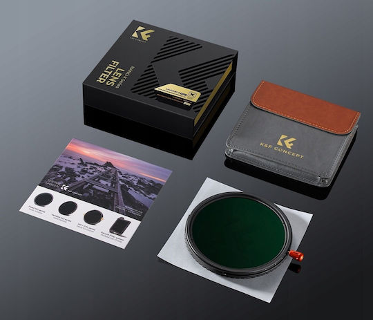 K&F Concept Φίλτρo CPL / Diffusion Διαμέτρου 77mm για Φωτογραφικούς Φακούς