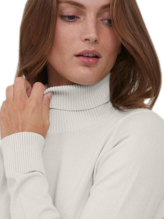 Byoung 'Pimba' Knitted Turtleneck Women's Blouse 20811103-130905 130905/Birch