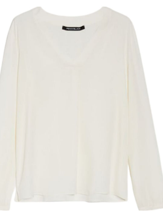 Pennyblack Piazzale Shirt 21140622 White Γυναικείο
